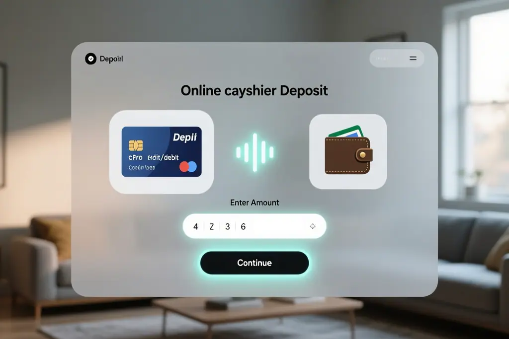 Ekran kasy online z metodami płatności i logotypami kart